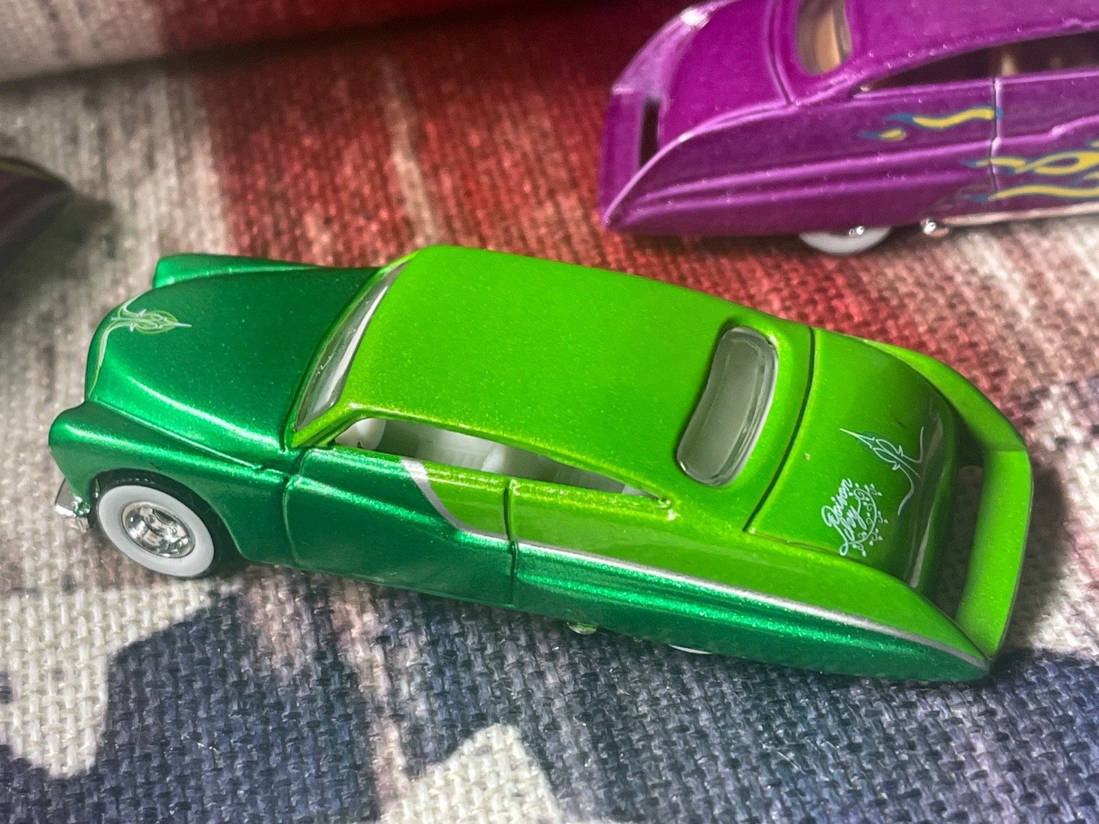 Hot Wheels Great 8’s Poison Ivy RRW PURPLE Passion Metal Flake Vintage Lot