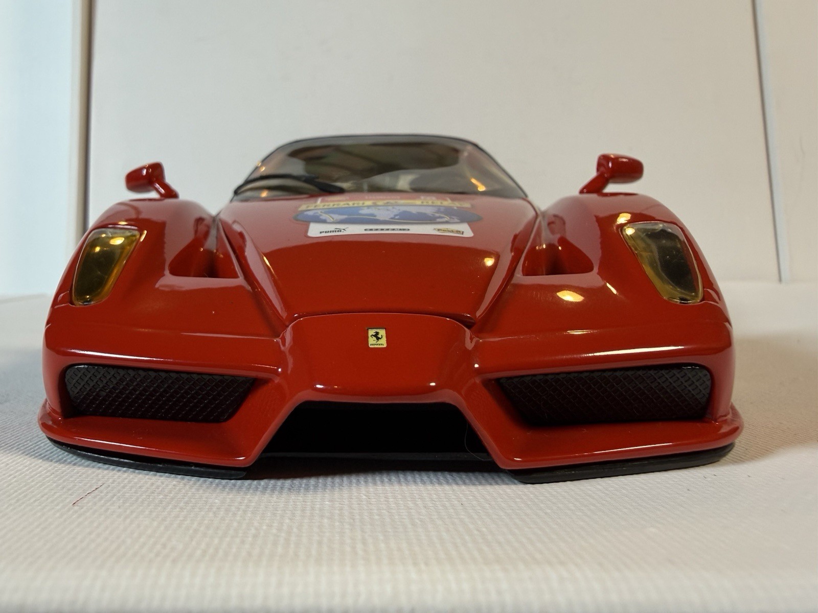🔥 Hot Wheels 1:18 Enzo Ferrari 60 RELAY Red 2002 SHELL PUMA ALCOA LOOSE🔥