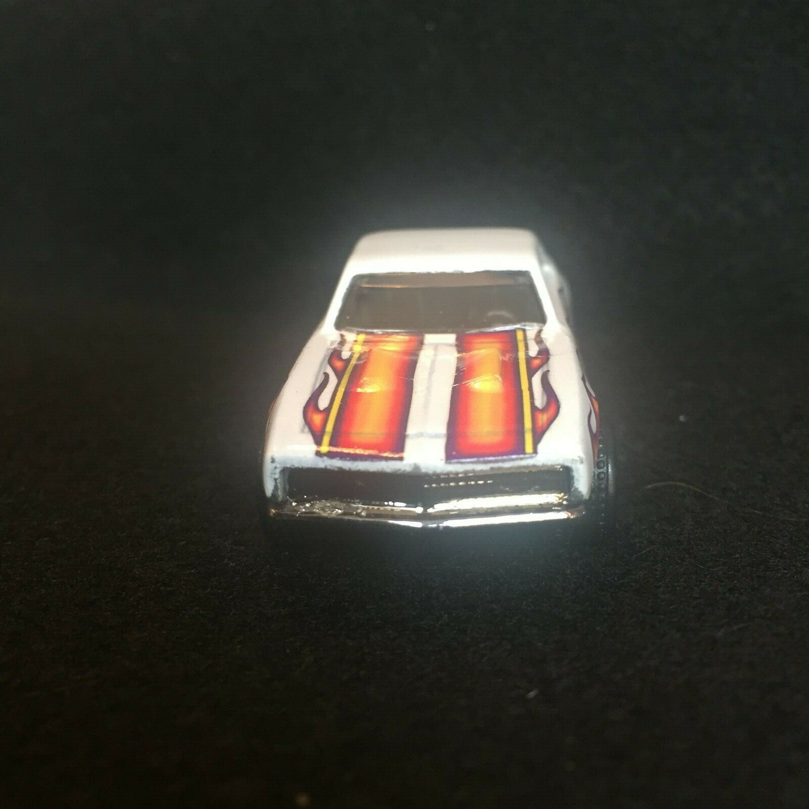 Clear 1:64 Waterslide Decal for 67 Camaro Red Flames