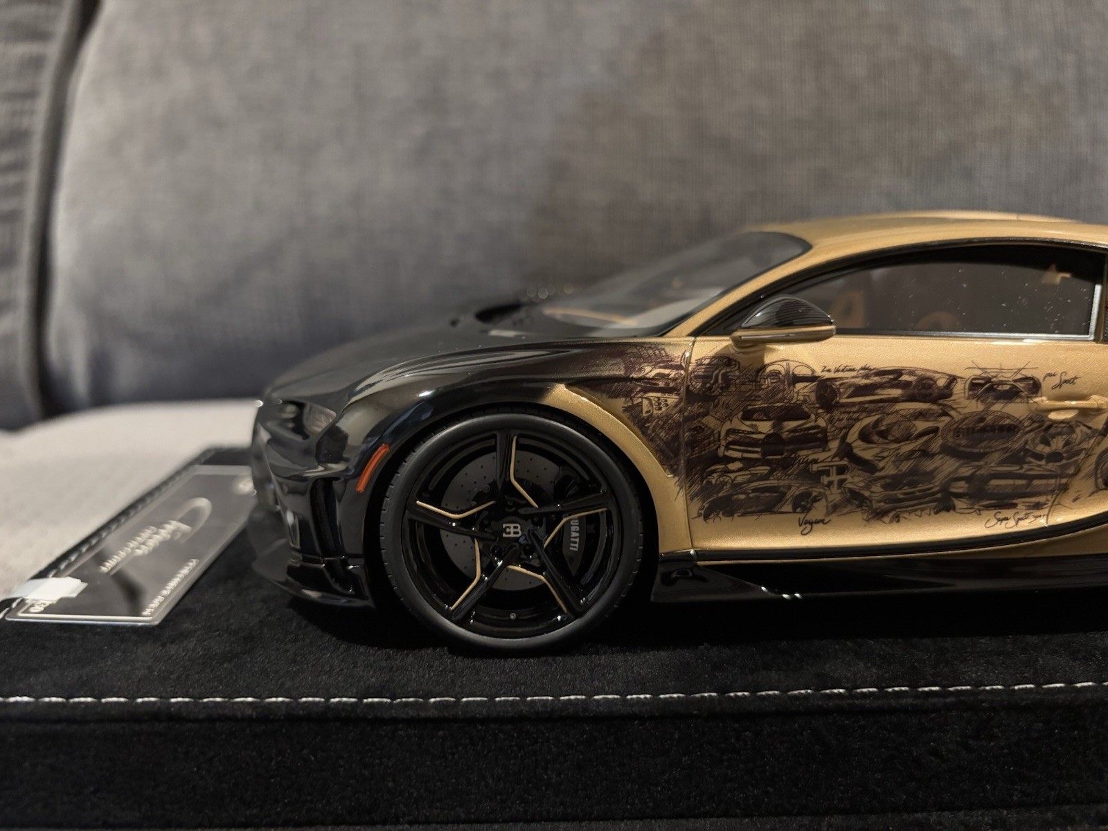 1/18 HH Henson & Heaven Bugatti Chiron Super Sport Golden Era Limited 30 Rare