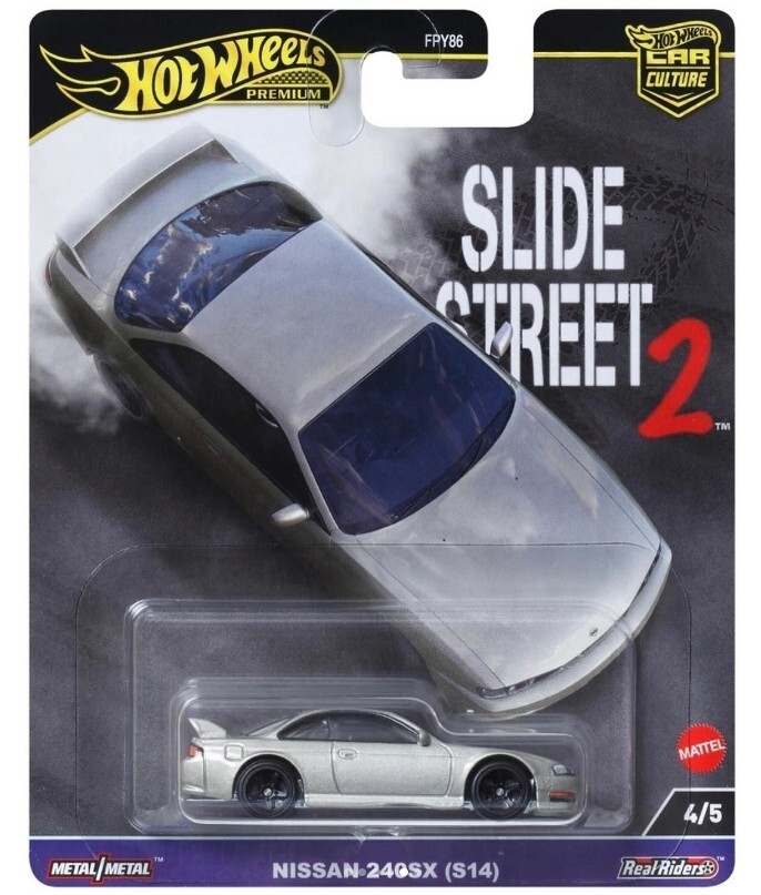 Hot Wheels Nissan 240SX S14 Slide Street 2 FPY86-959 H 1/64