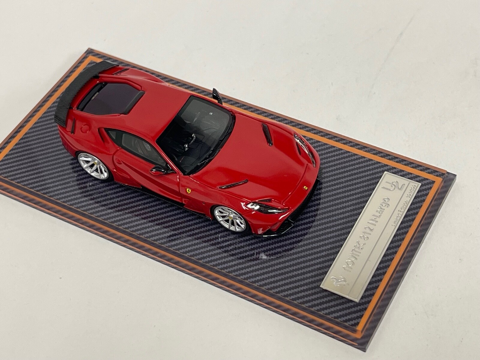 1/64 U2 Model of Novitec 812 N-Largo in Rosso Corsa Red 399 pcs Runner 64-101