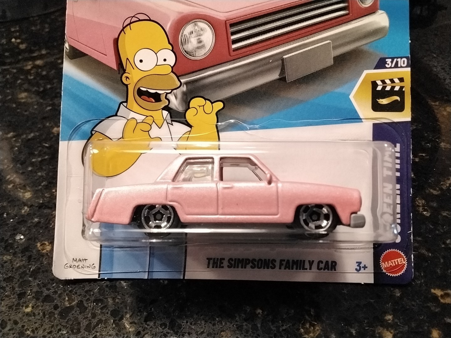 Hot wheels The simpsons family car.