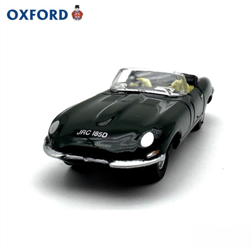 1:76 Green Type E Roadster Convertible Sports Model Diecast Metal Car