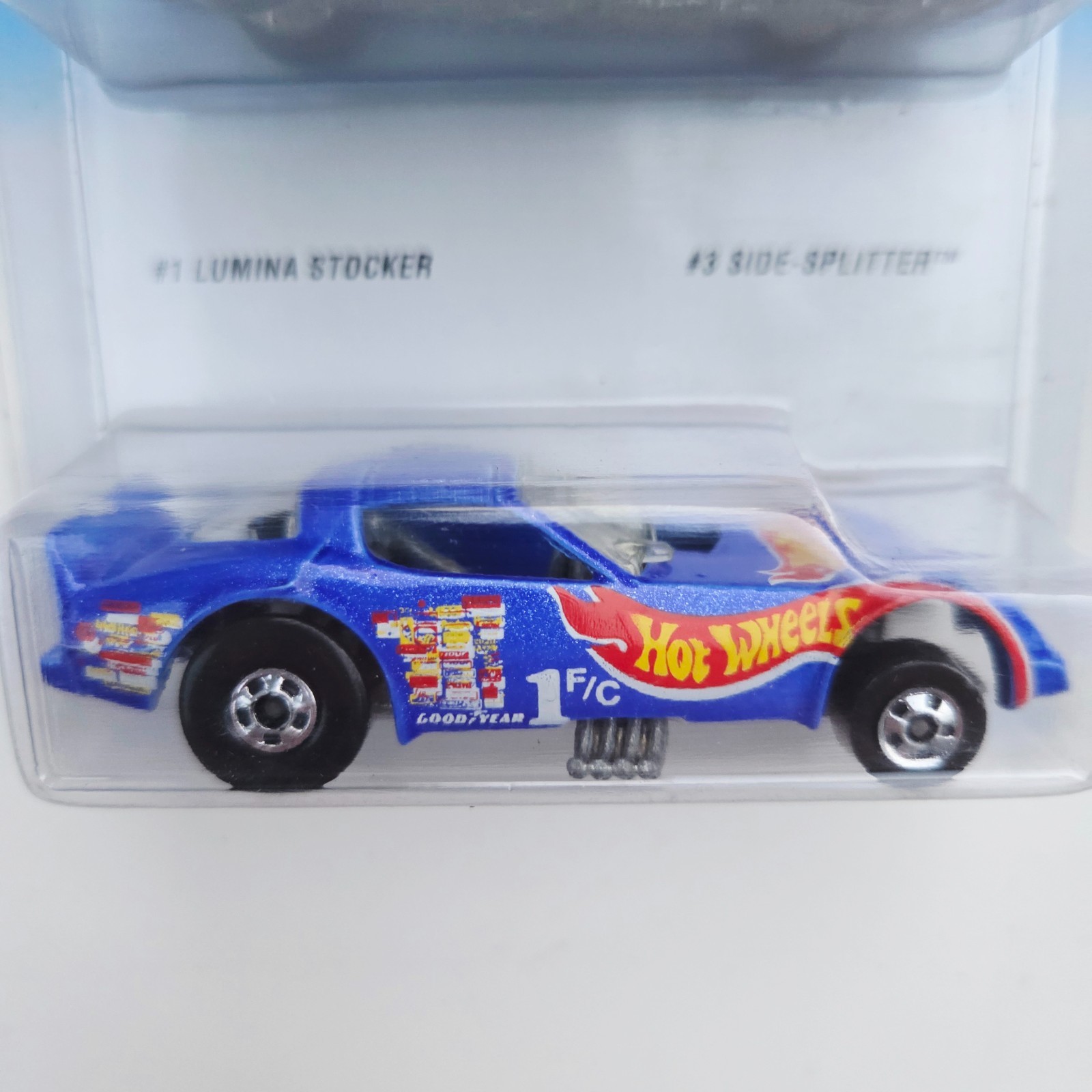 1994 Hot Wheels Race Team Series #1 Lumina Stocker #3 Side Splitter Die Cast Car
