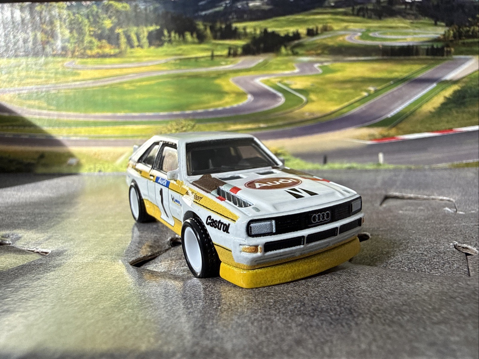 Hot Wheels Audi Sport Quattro Thrill Climbers Car Culture 1/5 Mint