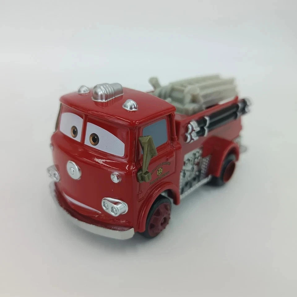 Pixar Cars Red Firetruck Metal 1:55 Diecast Model Toy Kids Gift Loose**
