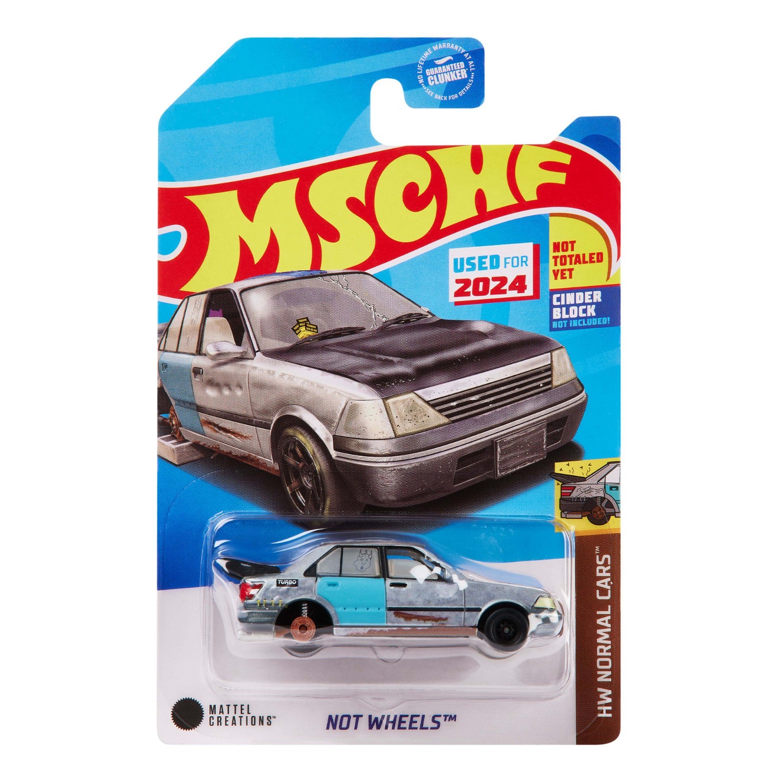 2024 Hot Wheels x MSCHF Not Wheels – Mattel Creations Sealed Box w/Protector