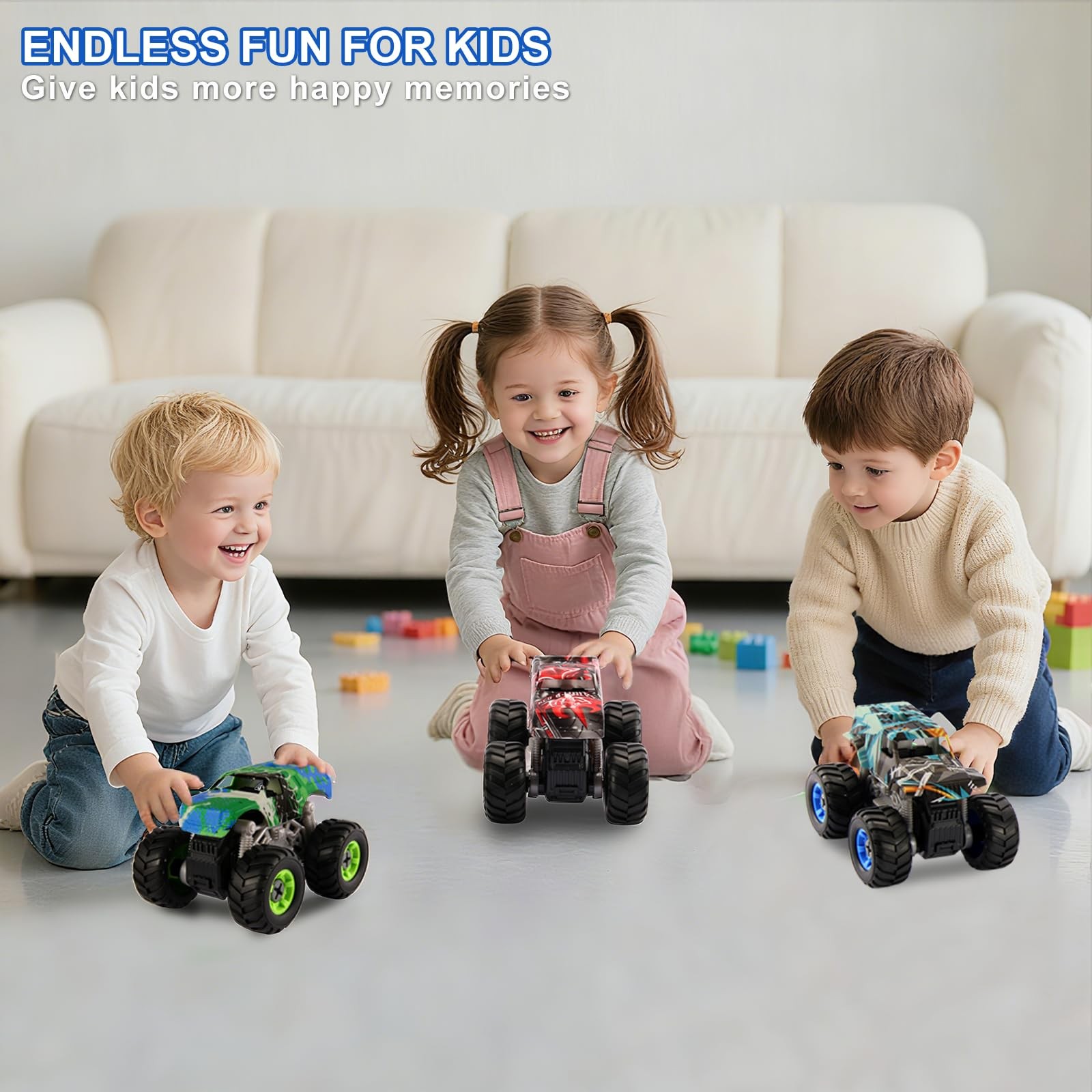 Take Apart Monster Truck Toys for 3 4 5 6 7 8 Year Old Boys, STEM Educational…
