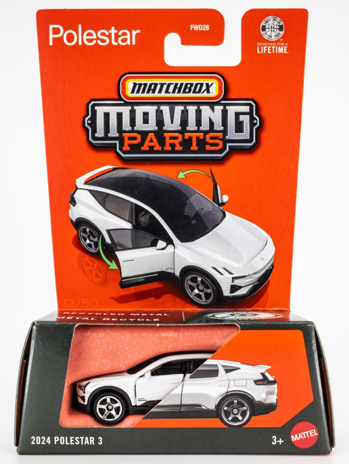 2026 Matchbox Moving Parts Mix 2 | 7-Car Set | Lexus | Ford | VW | Polestar |FSC