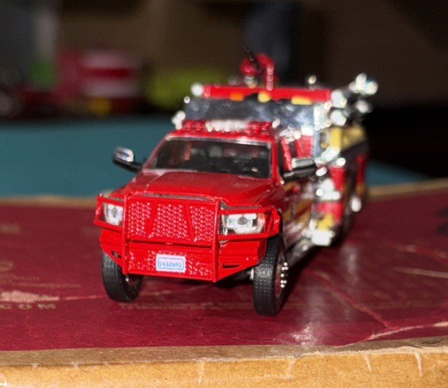 Kitbash Ram 5500 LAcFD Los Angeles County Fire Department Brush Patrol Truck 41