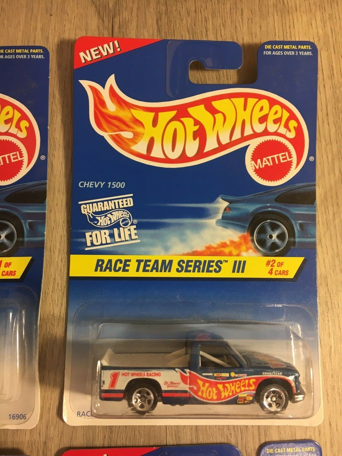 *MOC* *SET OF 4* Mattel Hot Wheels 1996 Race Team Series III