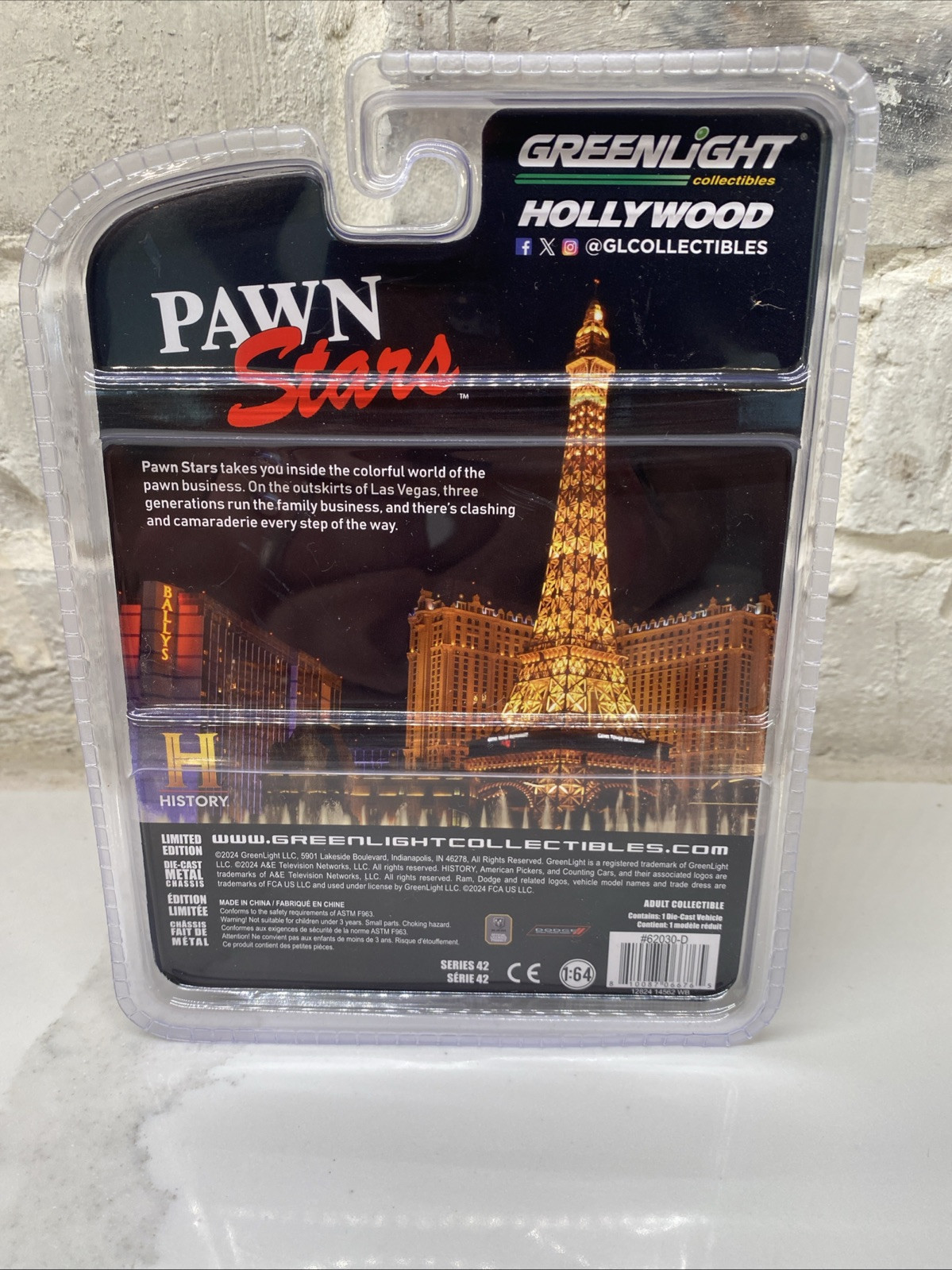 GreenLight 1947 Dodge Power Wagon Pawn Stars Hollywood