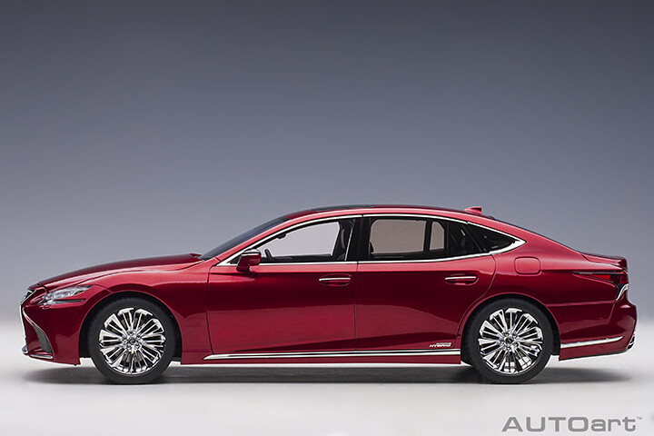 AUTOart 78869 LEXUS LS 500H 1/18 MORELLO RED METALLIC / BLACK INTERIOR