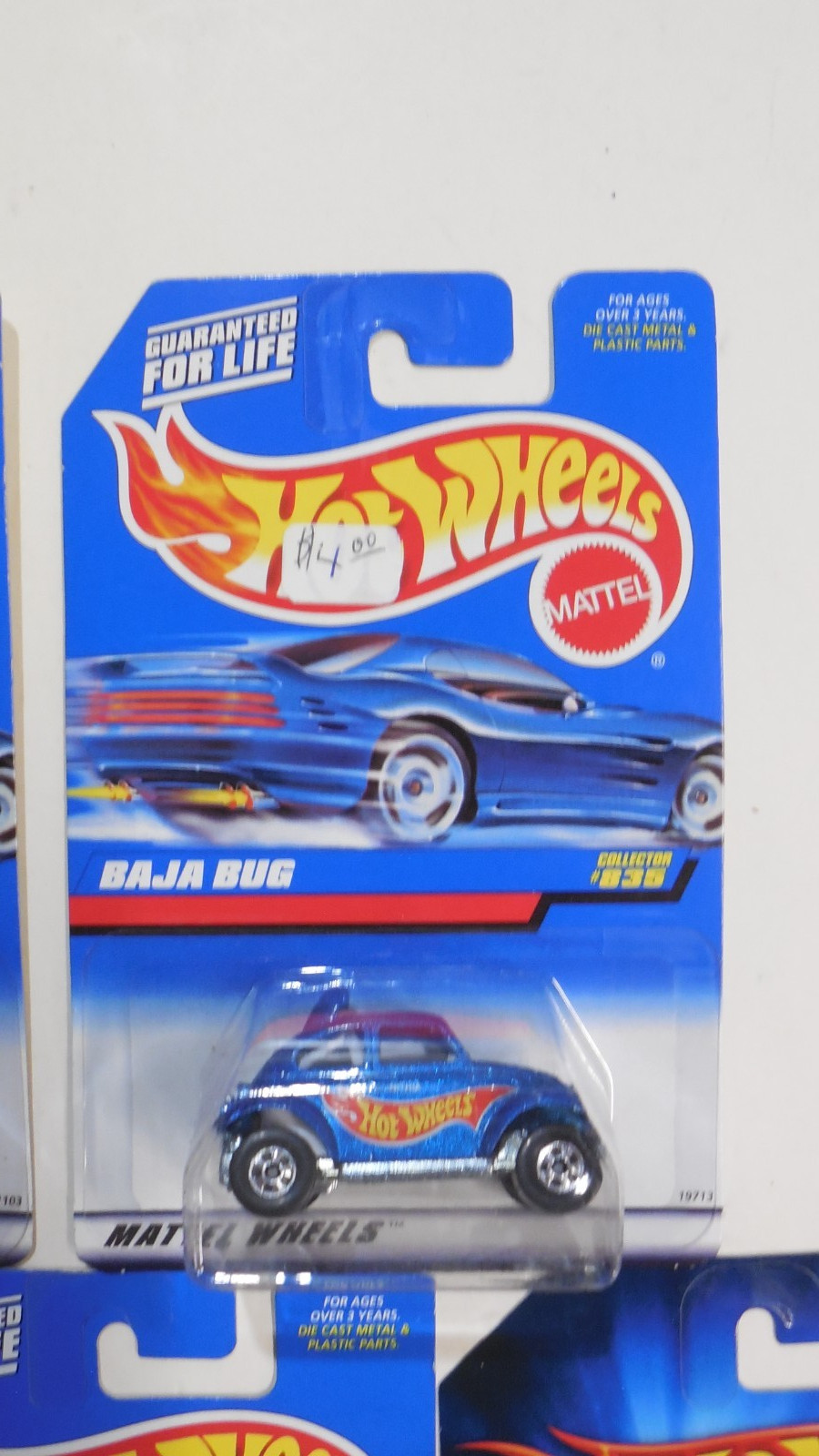 Hot Wheels Lot Of 5 Variety Baja Bugs From 1998 To 2004