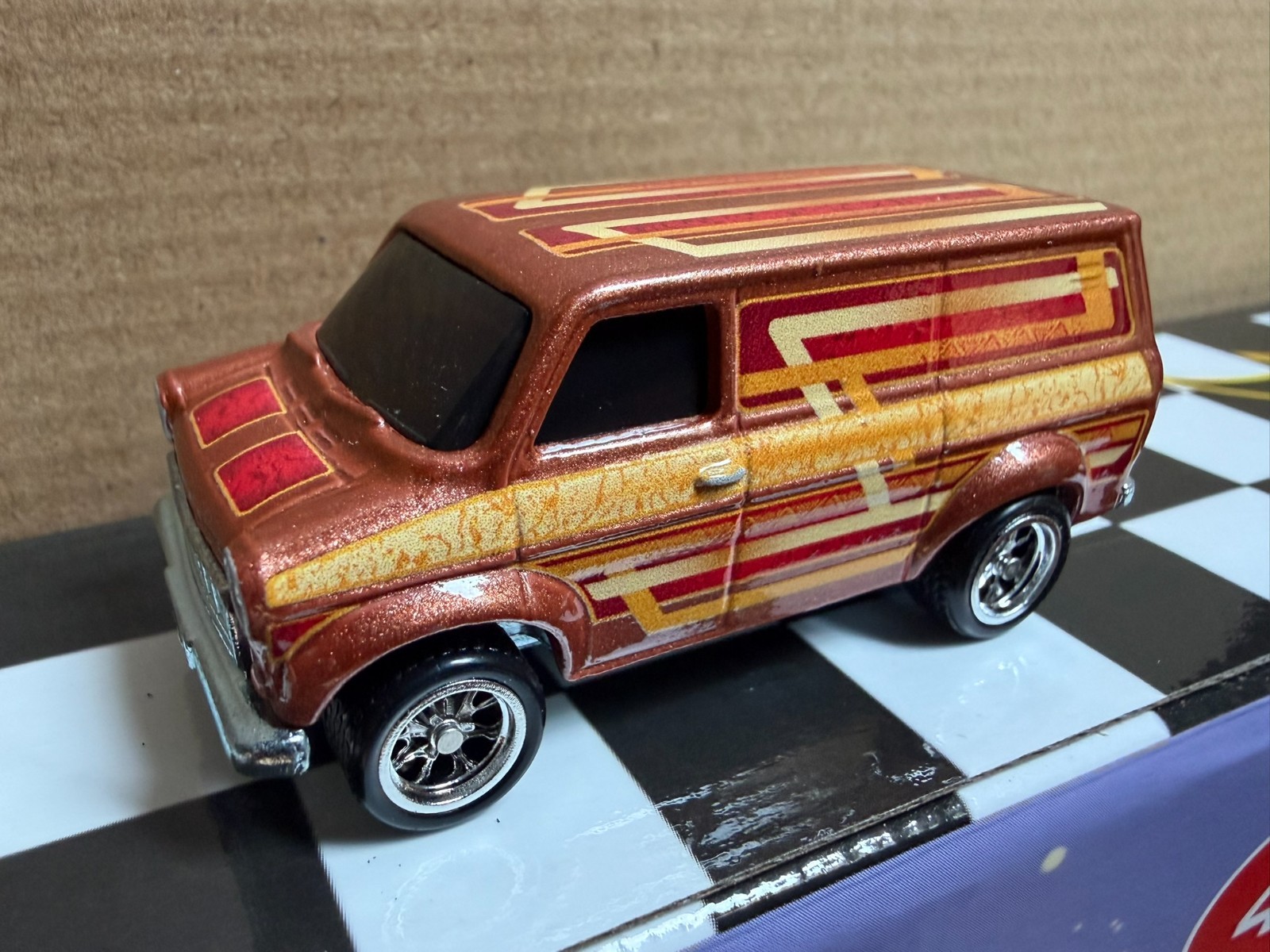 2024 Hot Wheels Boulevard Premium Ford Transit Supervan (Brick Red) *NEW/MINT*