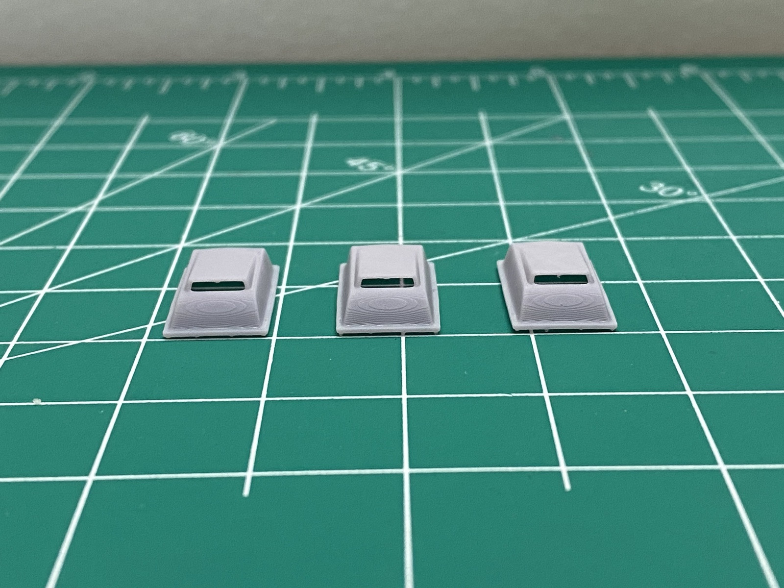1/64 Scale Mopar Hood Scoops X3 Old School Scoops For Hotwheels Diecast Customs