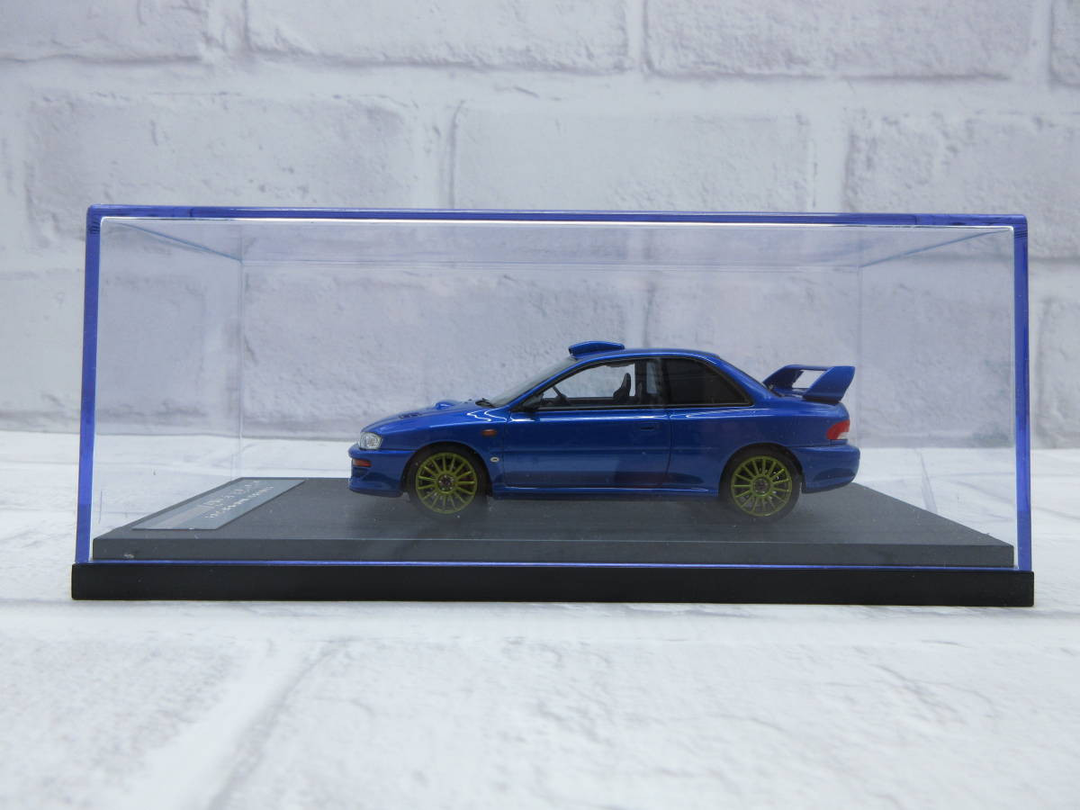 Miniature car 1/43 MARK43 Subaru Impreza 22B STi Version Customized Version