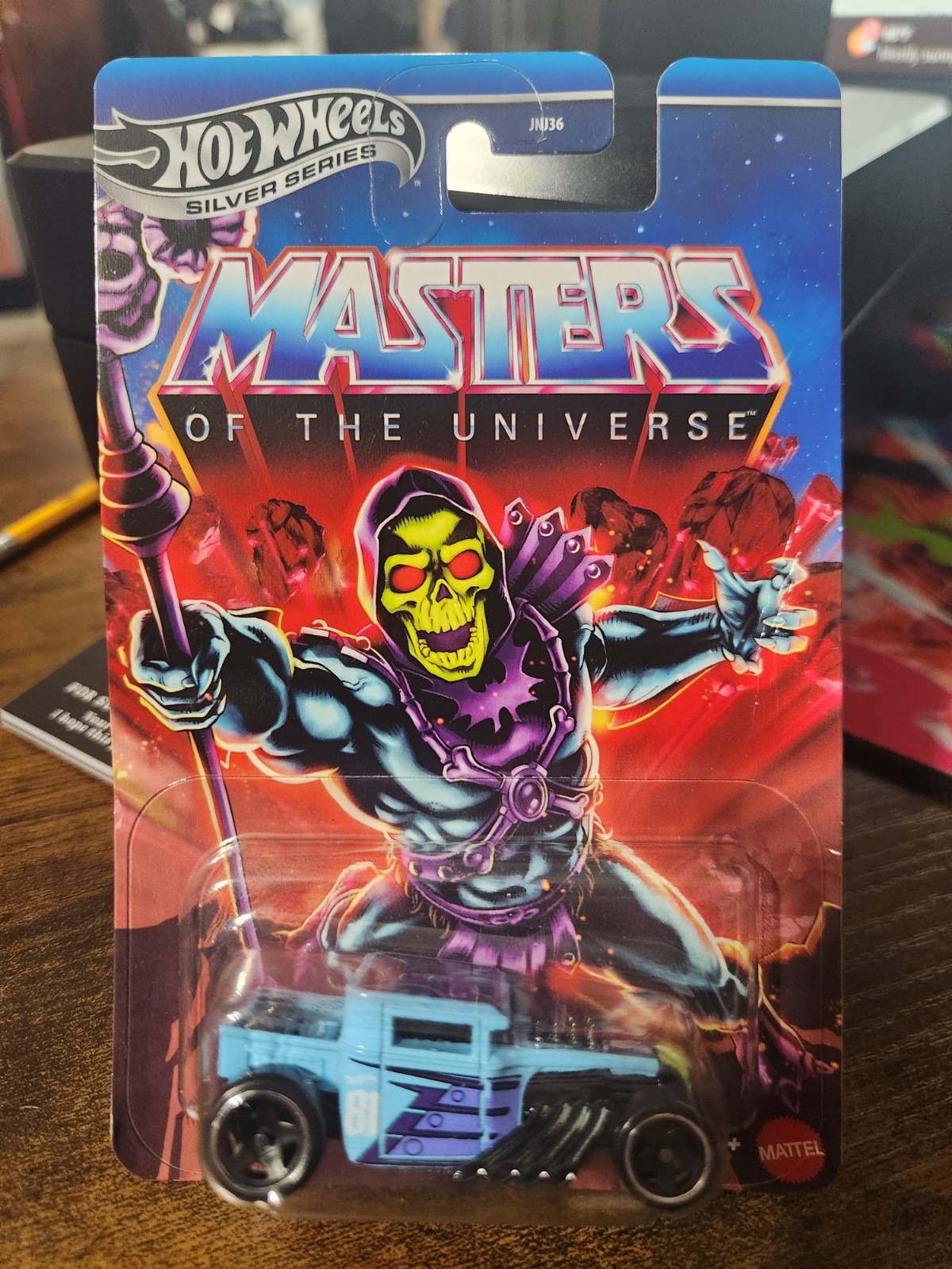 Hot Wheels Silver Series Skeletor Bone Shaker Masters Of The Universe