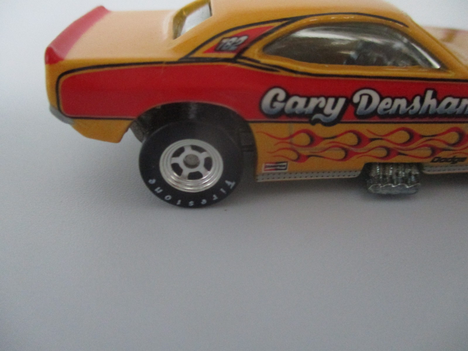 Real Riders VTG Hot Wheels Drag Strip Demons Gary Densham 1970 Dodge Challenger