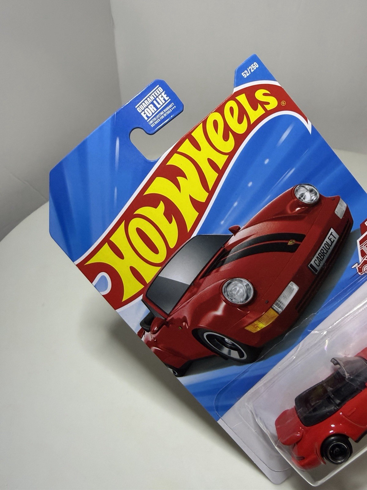 Hot Wheels Red Edition Porsche 911 Turbo Cabriolet 1:64 Brand New