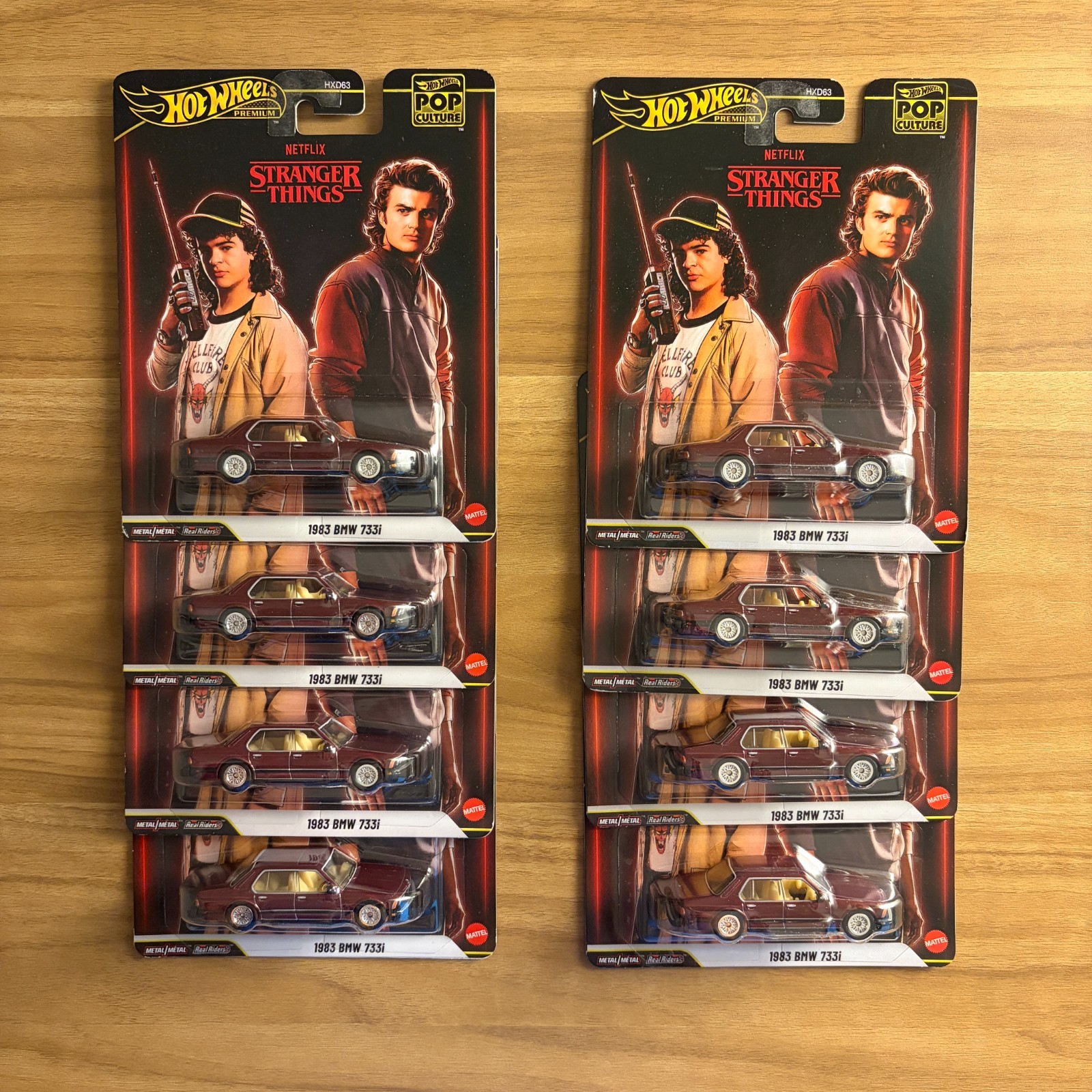 1983 BMW 733i — Stranger Things Premium Pop Culture Hot Wheels [SHIPS FAST]