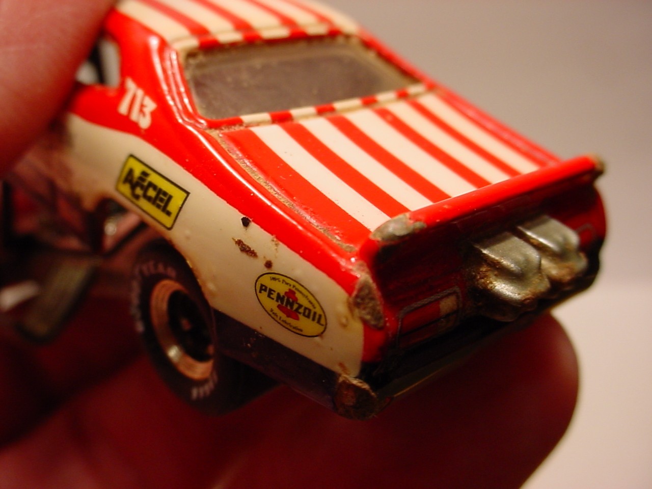 vintage Hot Wheels Drag Strip Plymouth Duster Mongoose funny car dragster