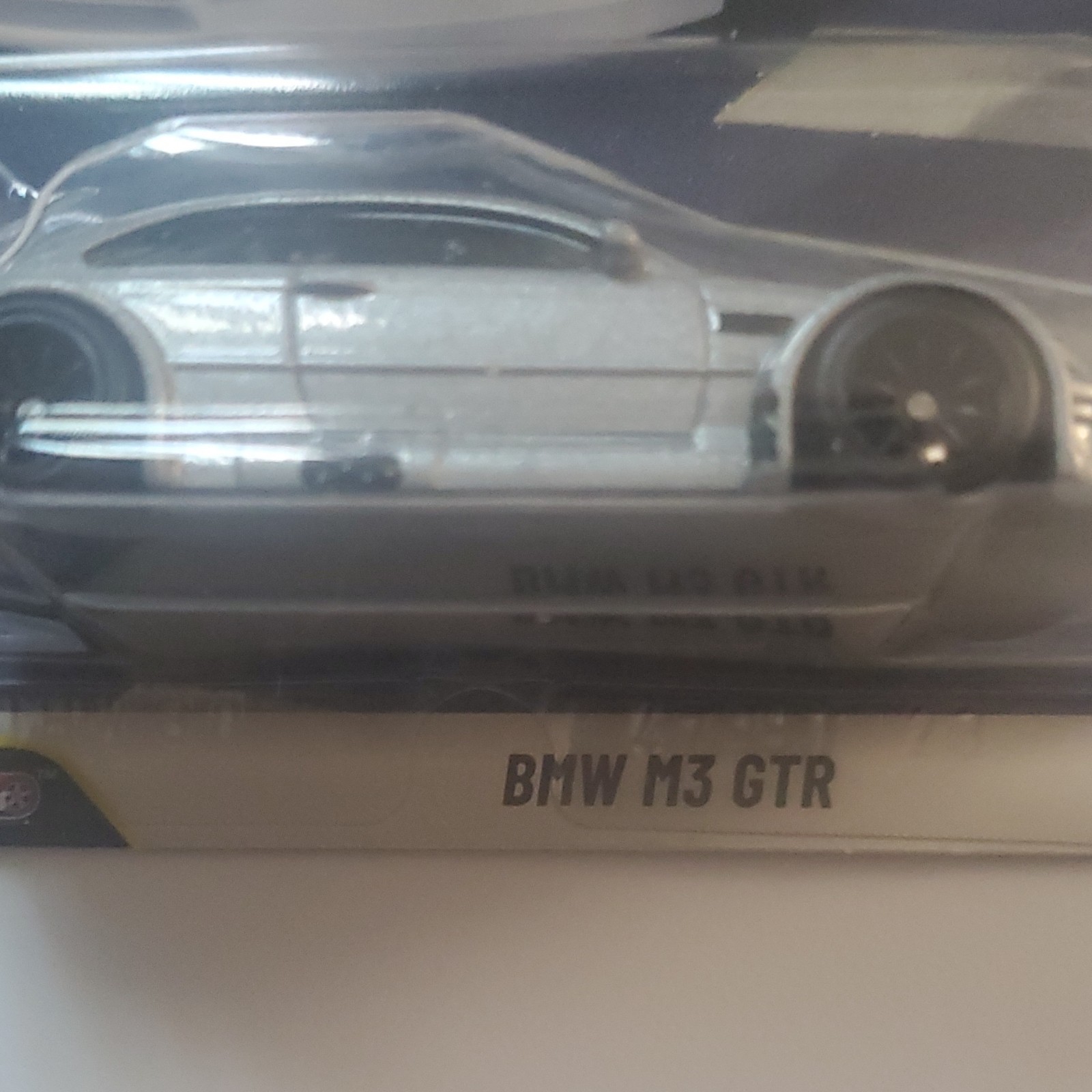 Hot Wheels Premium Boulevard BMW M3 GTR BMW 1:64 Diecast Car Silver