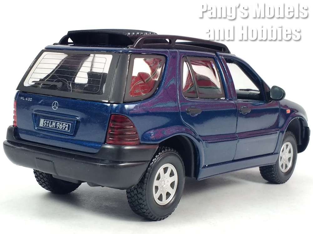 1997 Mercedes-Benz M Class ML-430 W163 1/24 Scale Diecast Model – BLUE