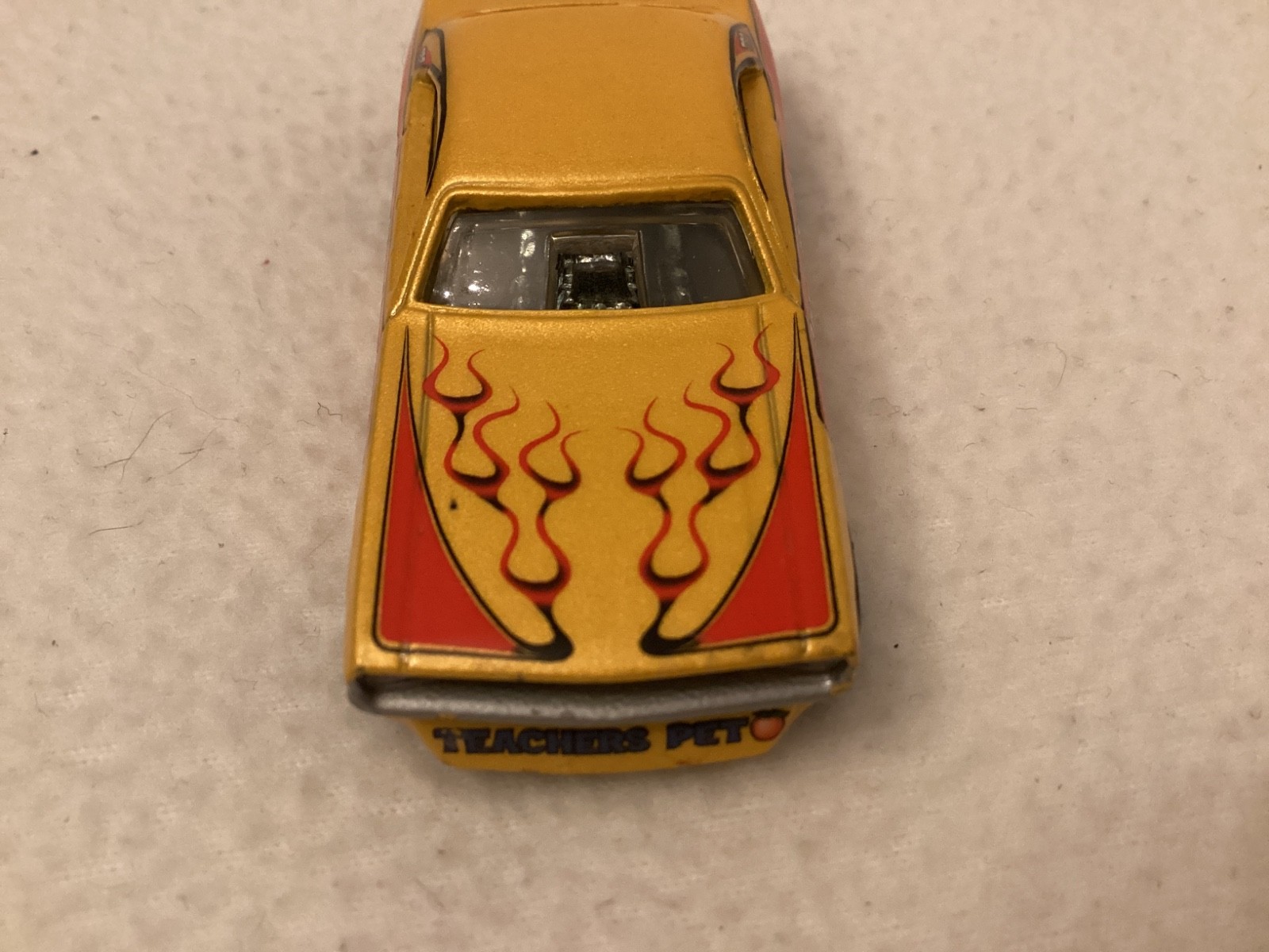 Hot Wheels ~ Drag Strip Demons ~ Dodge Challenger w/Real Riders ~ Gary Densham