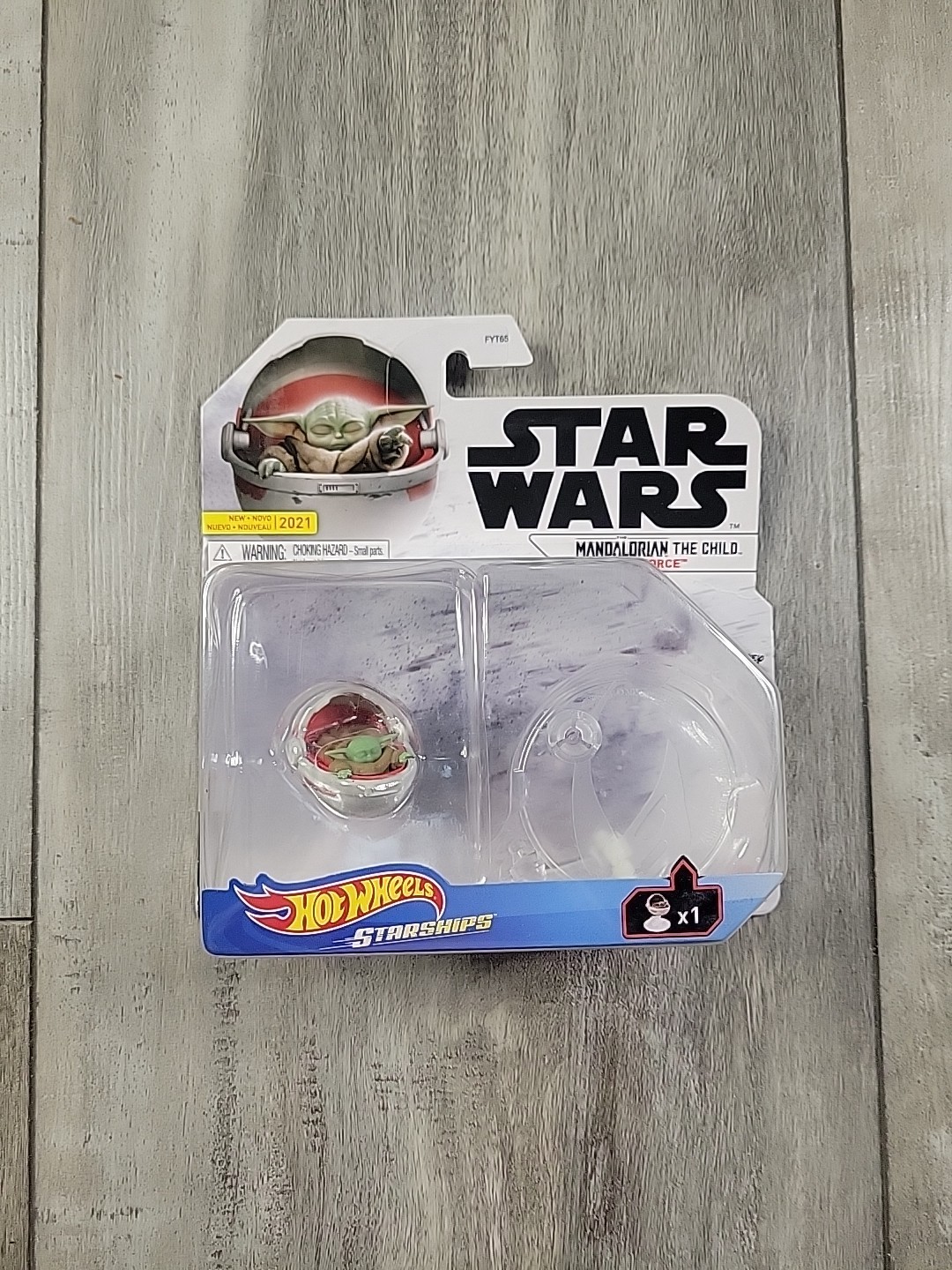 Star Wars Hot Wheels Starships MandalorianThe Child The Force Grogu Hover Pram