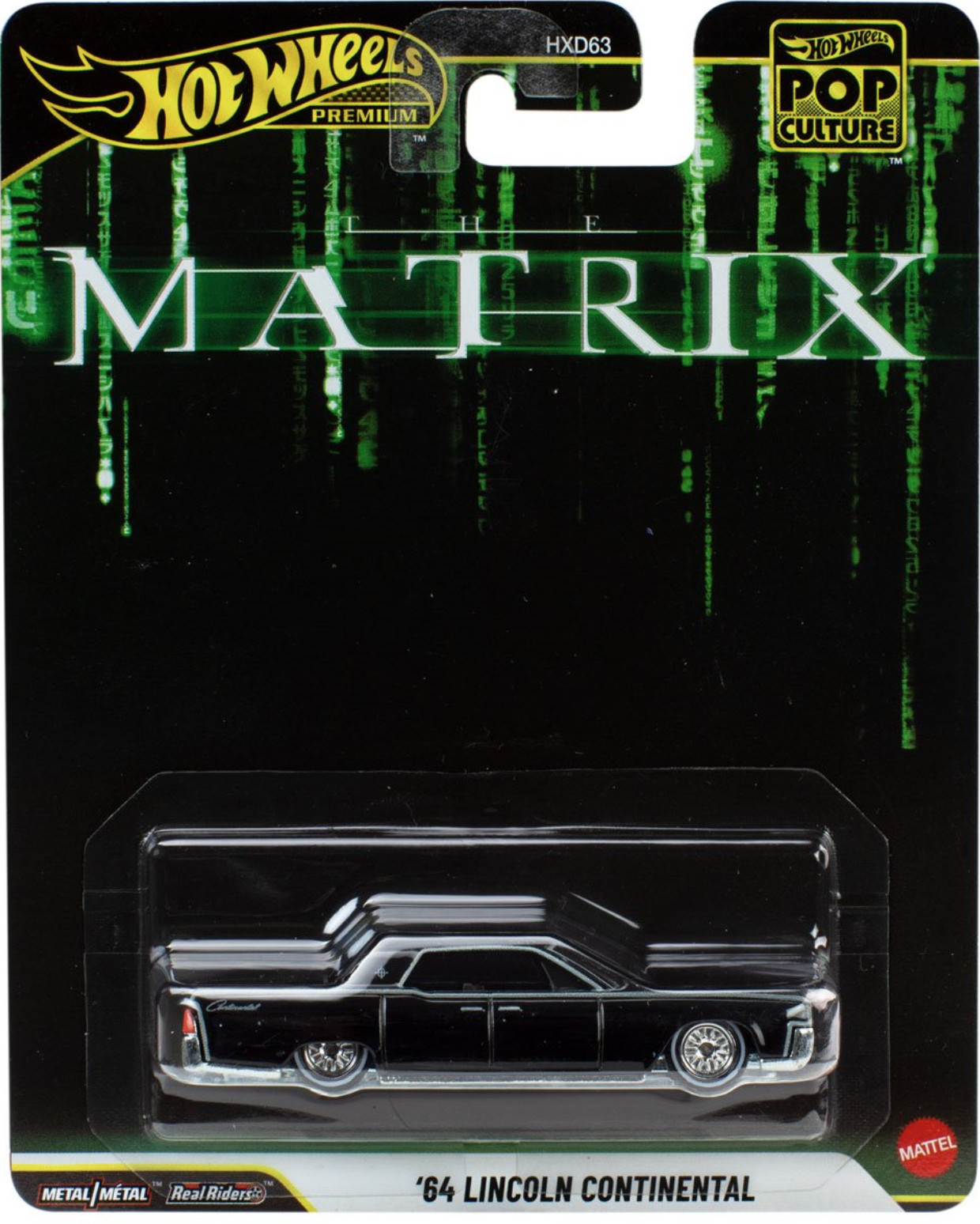 Hot Wheels Premium Pop Culture ’64 Lincoln Continental The Matrix 2026 Mix 1