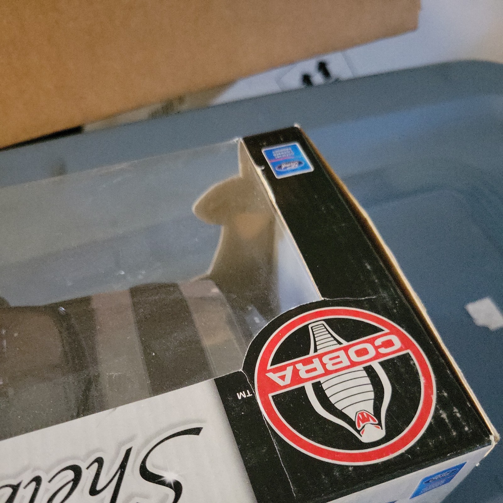 Shelby Collectibles 1:18 2008 Ford Shelby GT500KR Black Diecast Unopened Box
