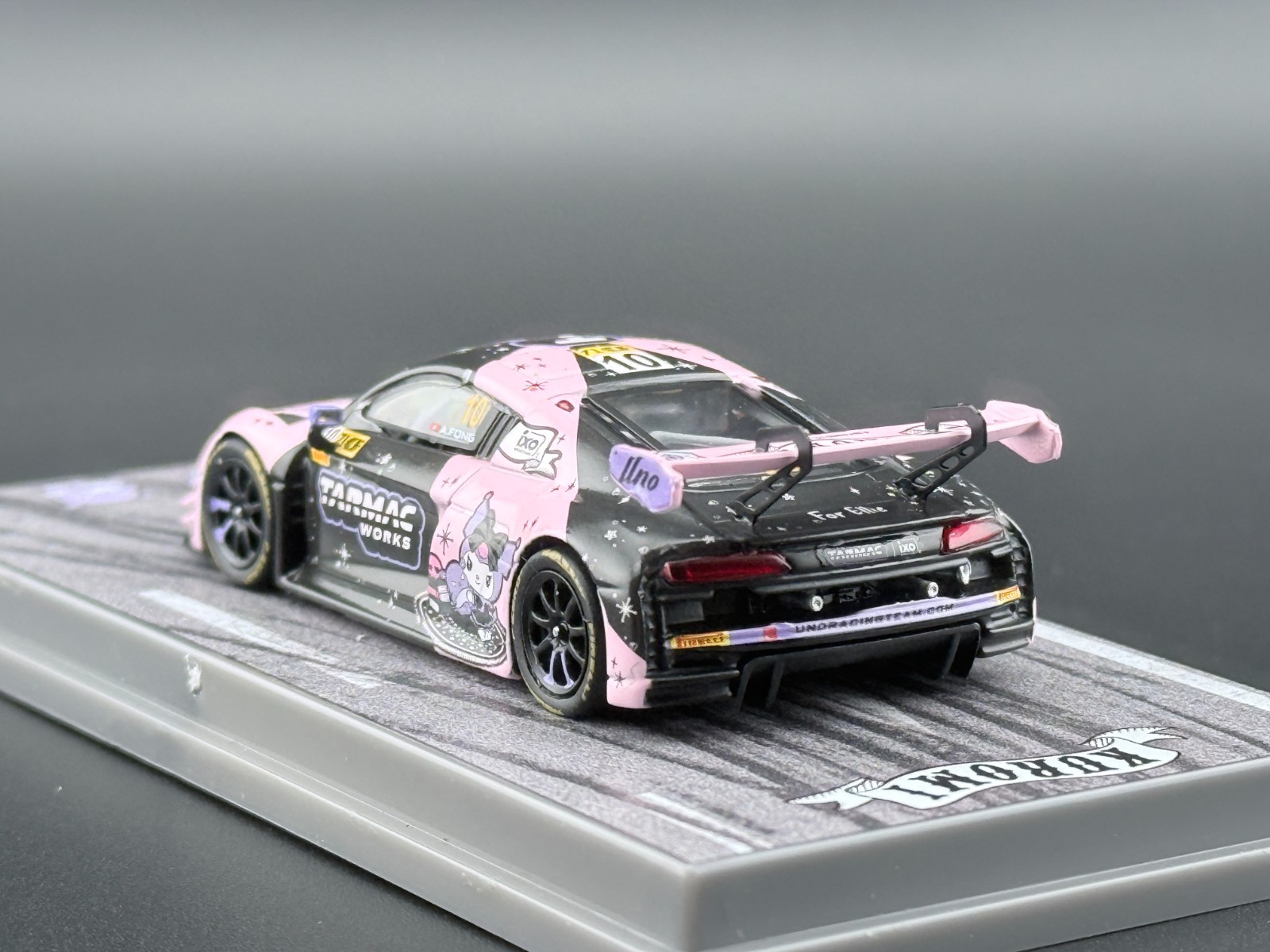 Tarmac Works Audi R8 LMS GT3 evo II Kuromi Uno Racing Macau GT Cup FIA GT 1/64