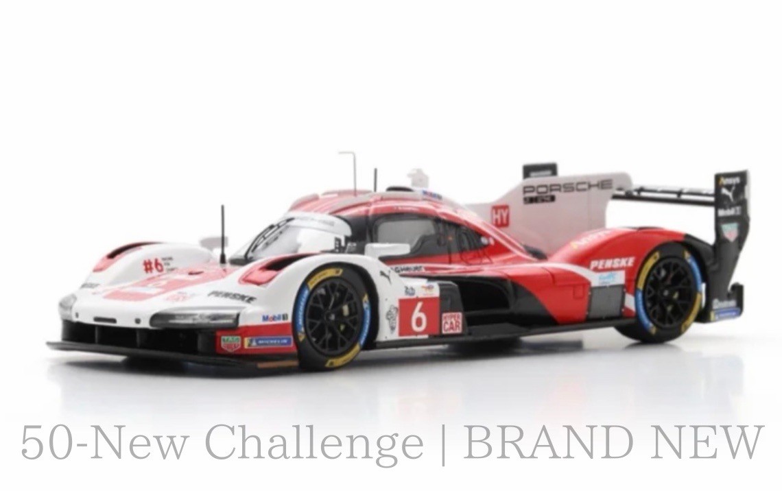 Spark 1/43 Porsche 963 #6 Penske 2nd Le Mans 2025 Hypercar S9258