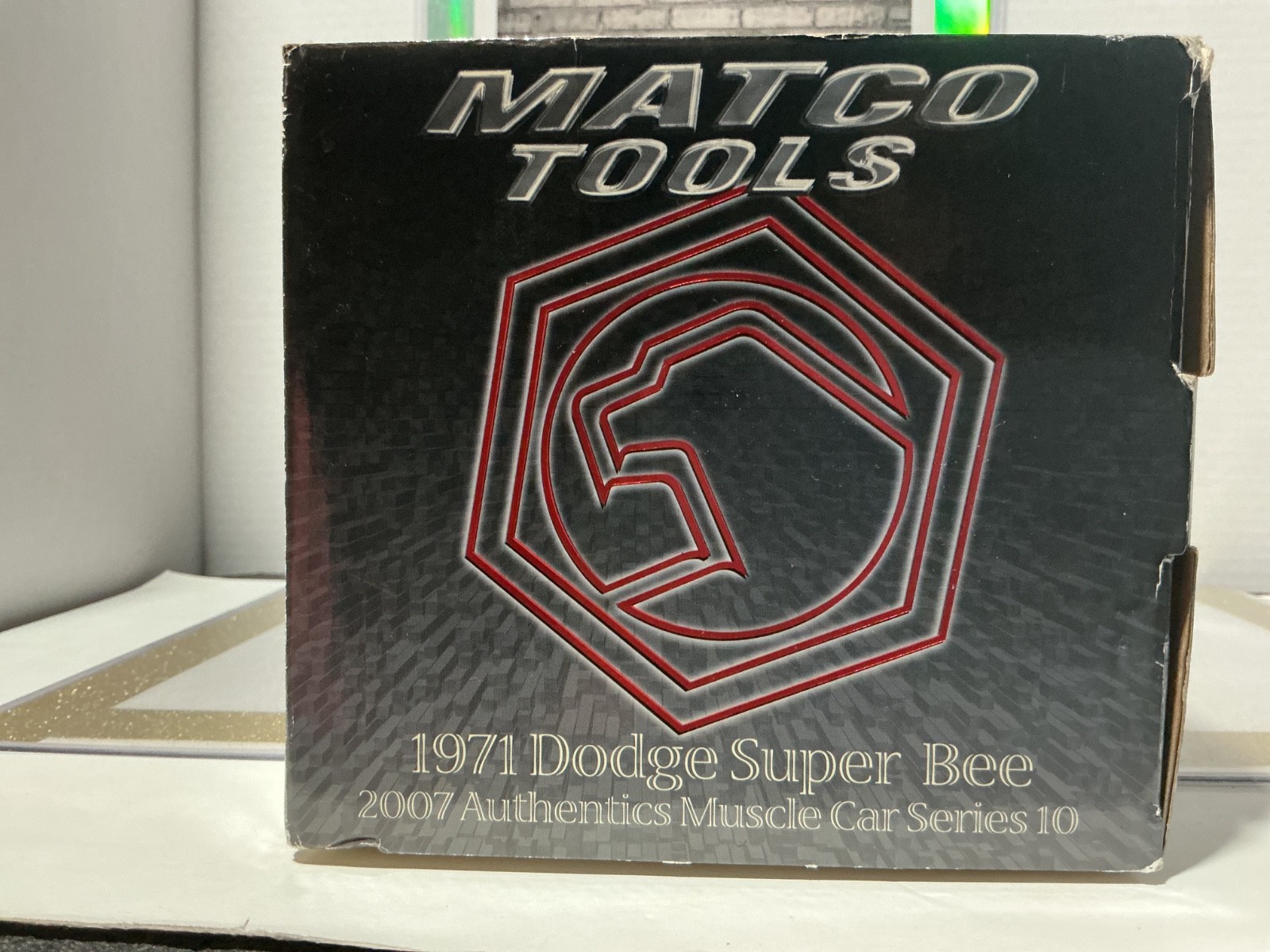 1:18 MATCO TOOLS 1971 DODGE SUPER BEE YELLOW ON BLACK