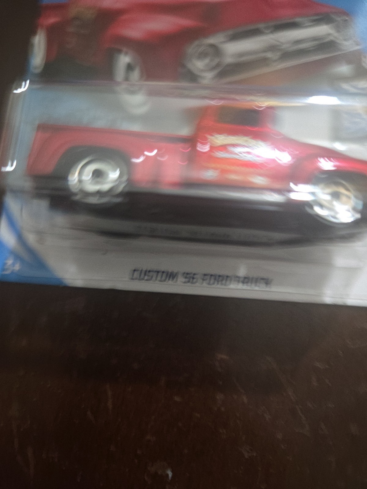 2019 Hot Wheels Custom ’56 Ford Truck Red KROGER EXCLUSIVE Rod Squad