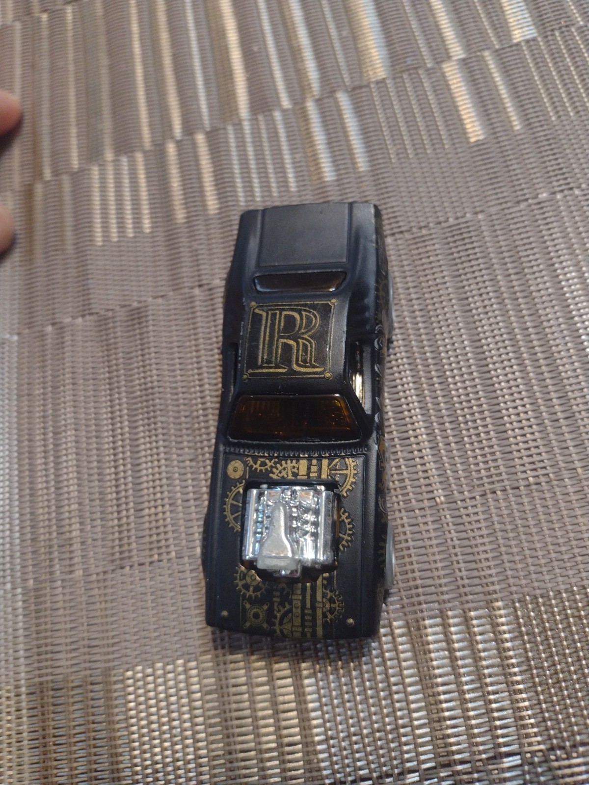 Hot Wheels: Rodger Dodger. Black, Steam Punk B78