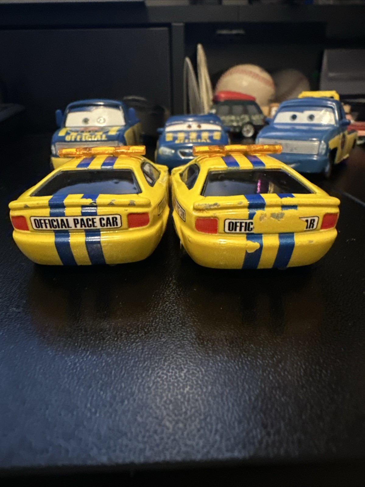 Disney Pixar Cars Piston Cup Official Pace Car Tom Lot Of 5 Rare HTF