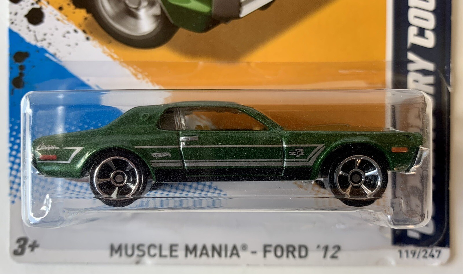 Hot Wheels 2012 KMART COLOR VARIATIONS ‘68 Mercury Cougar ‘69 Cougar Eliminator