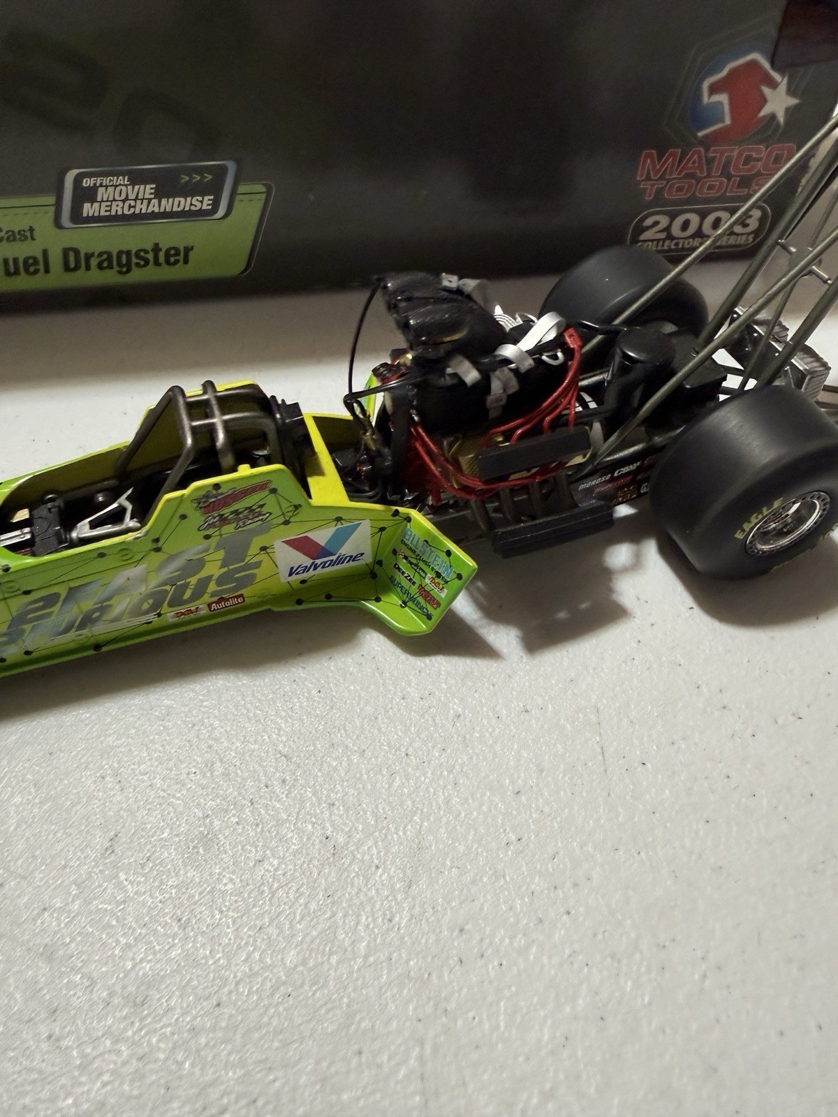 DARRELL RUSSELL THE FAST AND THE FURIOUS 03’ NHRA Top Fuel Dragster 1/24 Diecast