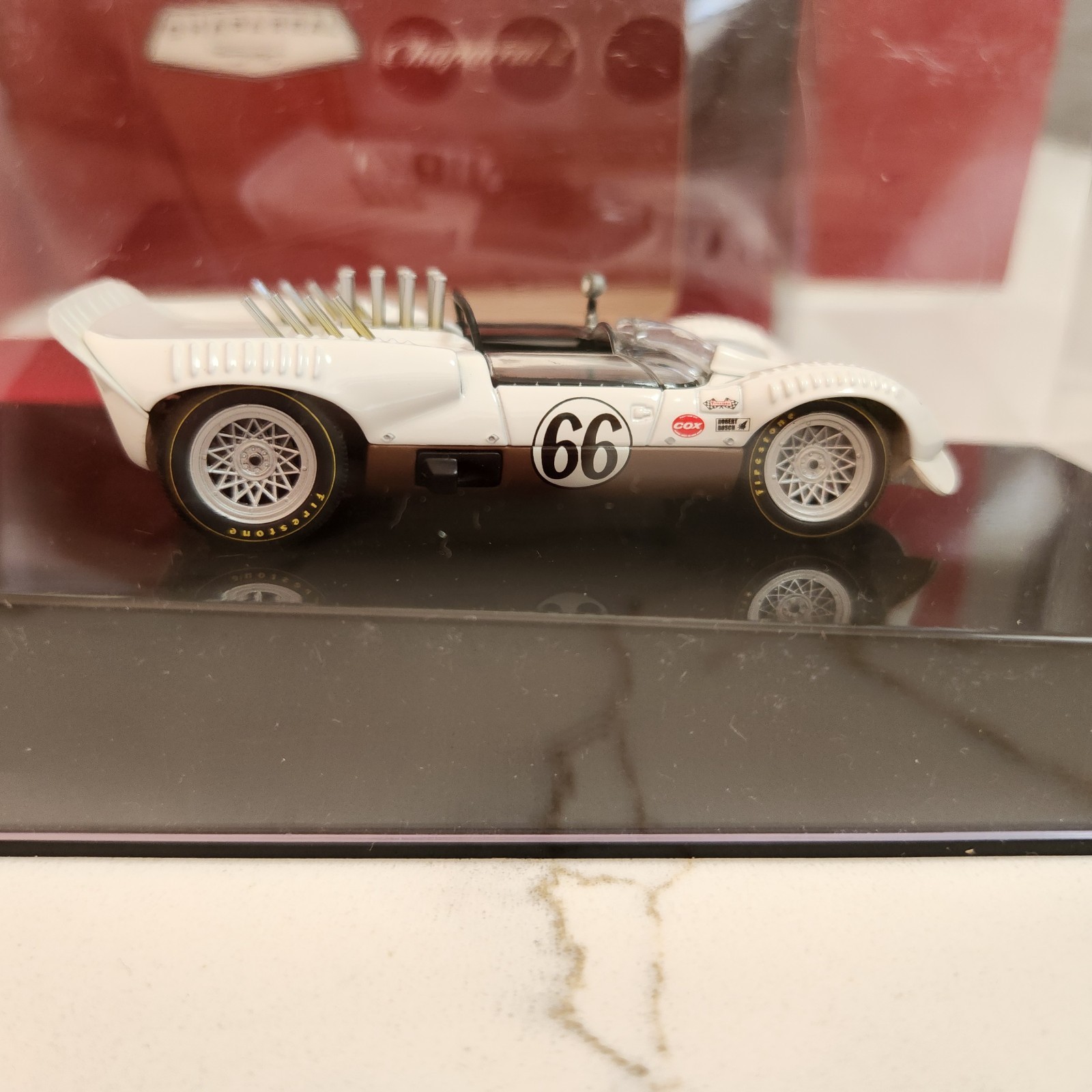 MINT IN BOX AUTO ART CHAPARRAL 2 SPORT RACER 1965 #66 DIECAST CAR