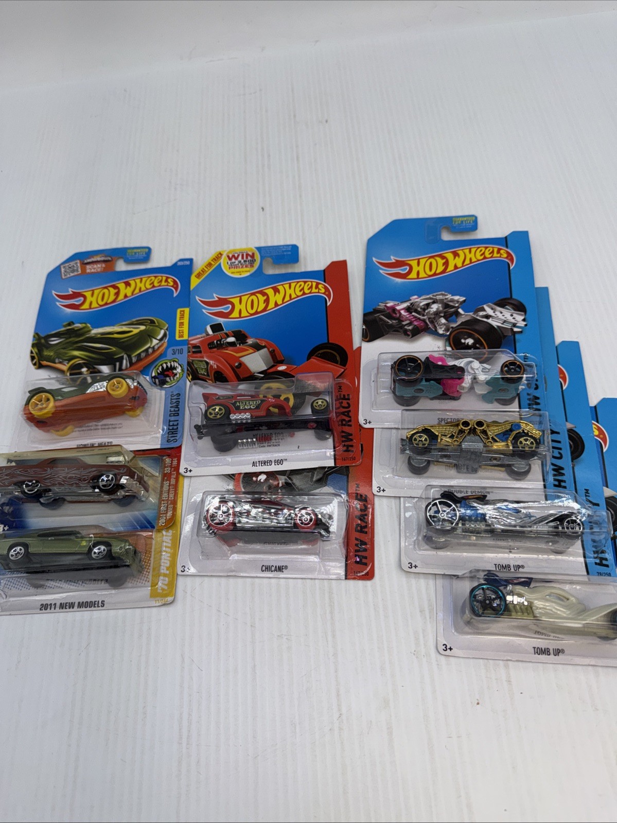 Lot of 9 Hot Wheels Various Models, NEW,Factory Sealed,Diecasts {123}