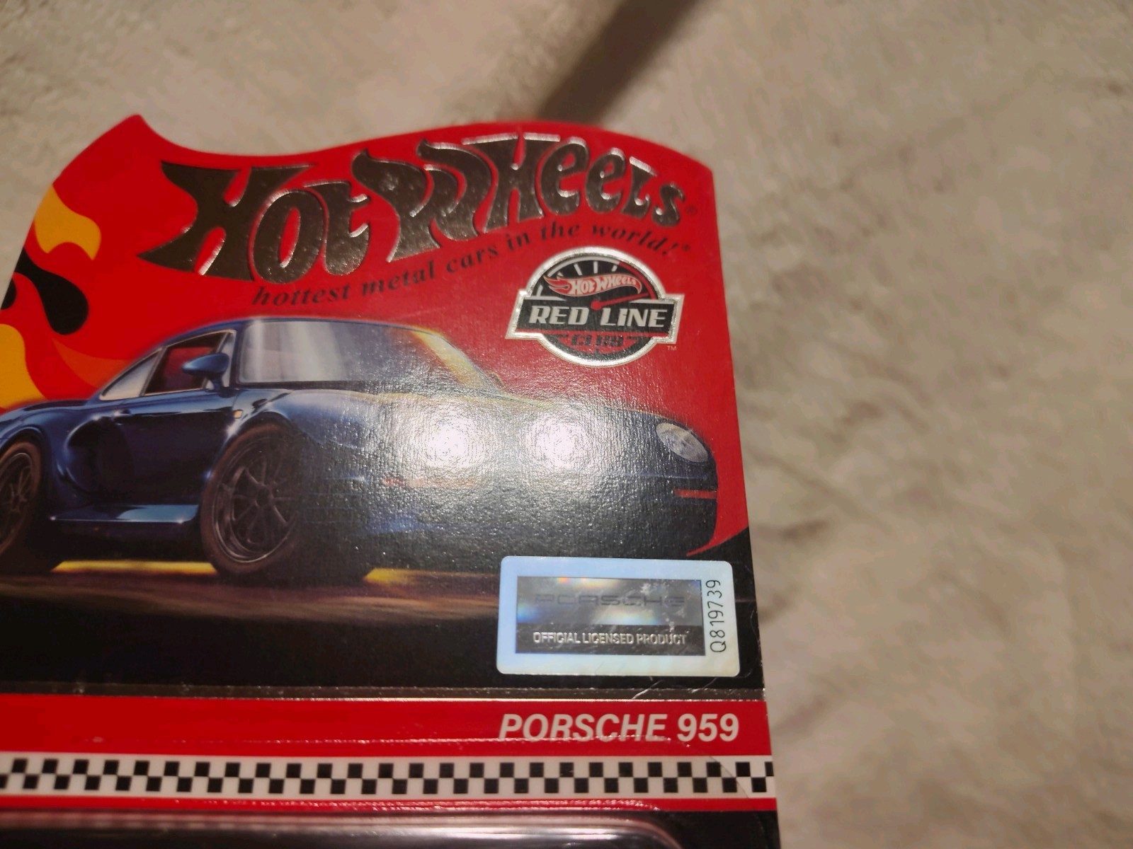 Hot Wheels Red Line Club Porsche 959 1:64 Blue Diecast Limited Edition 2024