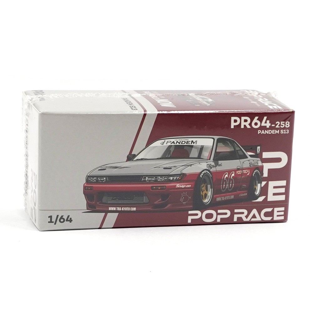 Pop Race Pandem Nissan Silvia S13 Moontech 1:64 PR640258