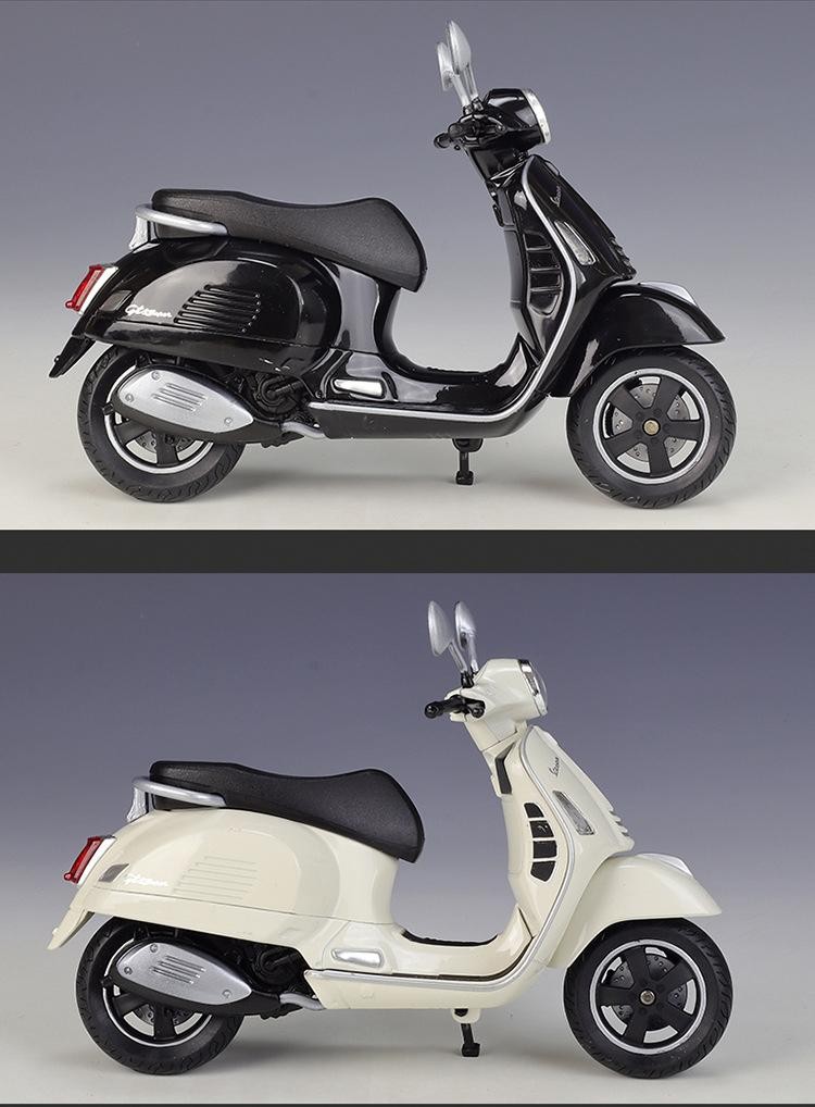 1:12 Die Cast Scooter Model 2020 GTS Super Alloy Toy Collectible Vehicle