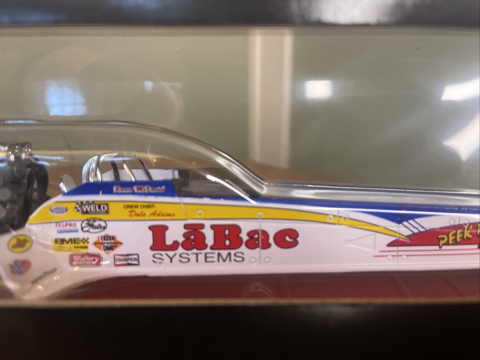 NHRA Racing Champions 1996 Premier Edition 1/24 top fuel dragster Labae