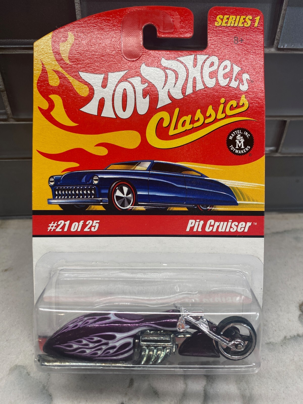 2004 Hot Wheels Classics Series 1 21/25 PIT CRUISER Purple Variant w/Black MC3Sp