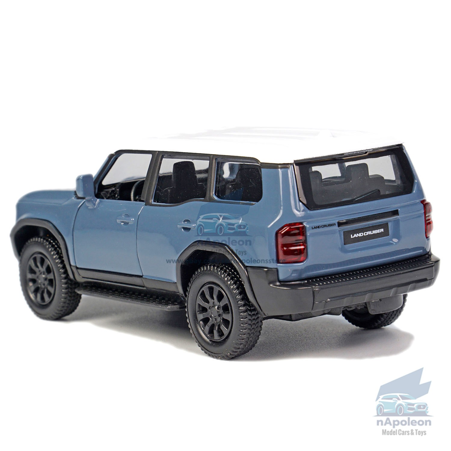 1/36 Toyota Land Cruiser 250 Model Car Diecast Toy Vehicle Gift Collection Blue