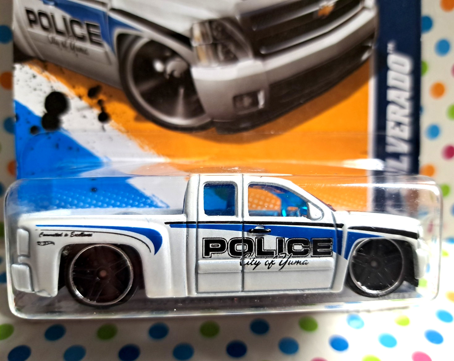 HOT WHEELS HW MAIN STREET ’12 CHEVY SILVERADO POLICE NEW